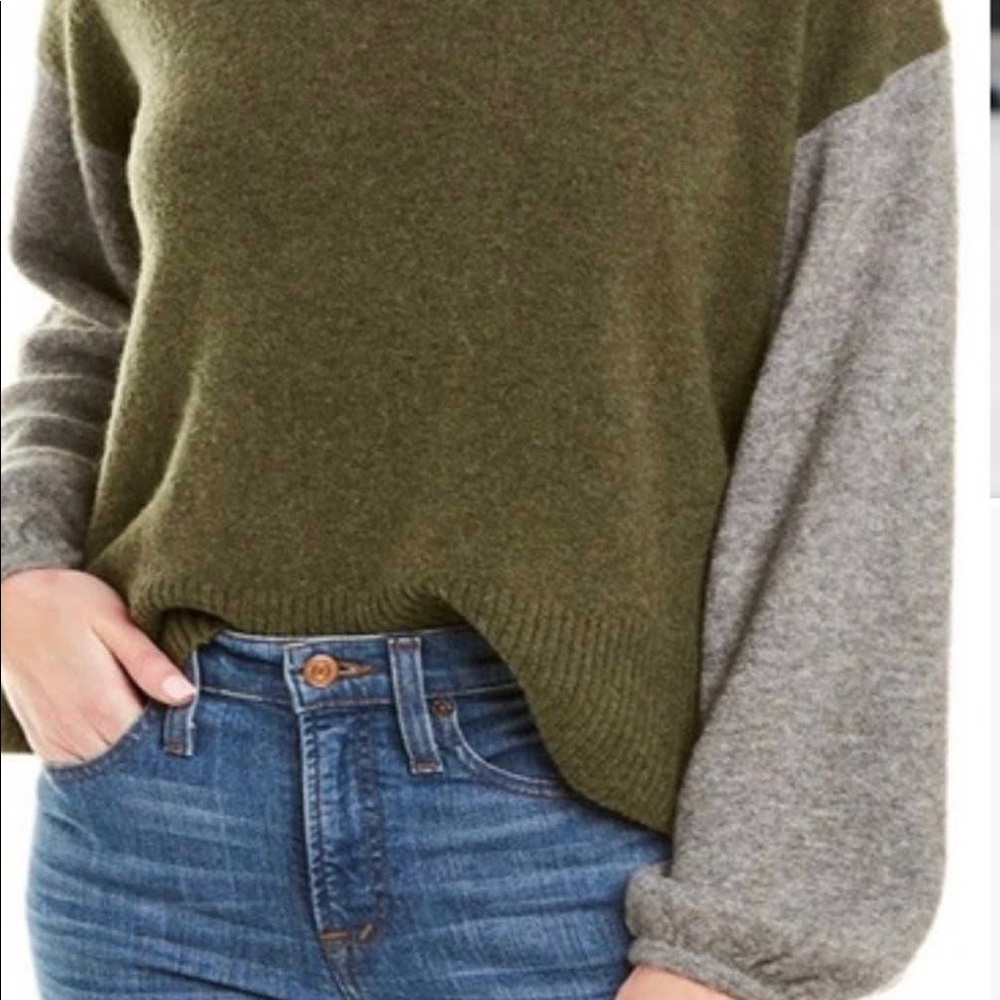 Madewell Block Color Sweater